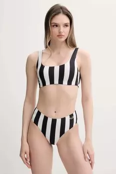 Двухкомпонентный купальник Ea7 Emporio Armani, темно-синий