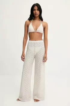 Двухкомпонентный купальник и пляжные брюки Answear.Lab, бежевый