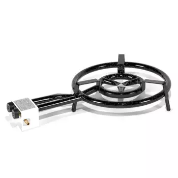 Двухконфорочная газовая бутановая горелка Vaello La Valenciana