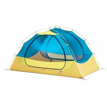 Палатка двухместная The North Face Homestead, синий / желтый