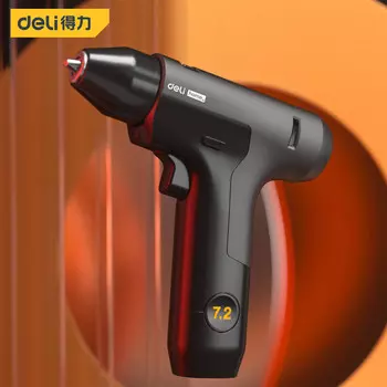 Двухскоростная электрическая отвертка Deli Home, литиевая электрическая дрель, ручная электрическая дрель 7,2 В, 10 Н. м2А, инструмент HT9072