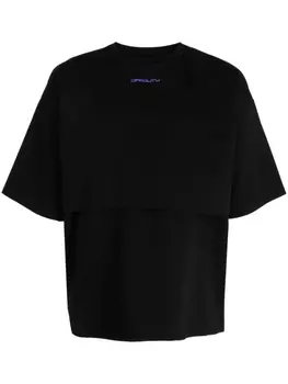 Двухслойная футболка Seconds Off Duty, черный