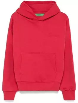 Двухслойное худи с вышивкой Garment workshop, красный