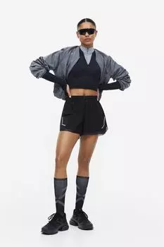 Двухслойные шорты для бега DryMove H&M