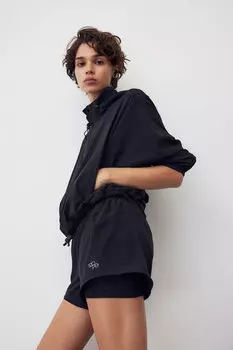 Двухслойные шорты для бега drymove H&M, черный