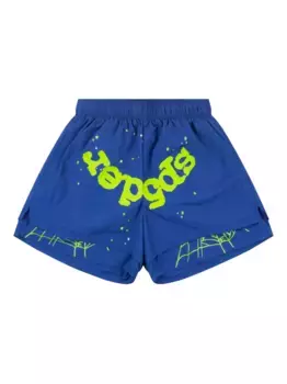 Двухслойные шорты SP5DER, синий