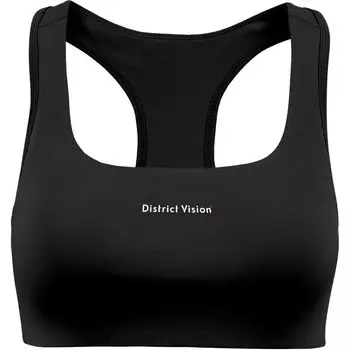 Двухслойный бюстгальтер средней поддержки District Vision, черный