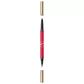Двухсторонний гелевый карандаш для глаз Twin Liner 02 Black - 8 грамм Valentino