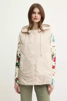 Двухсторонний жилет Weekend Max Mara, бежевый