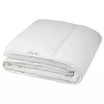 Двуспальное одеяло, белое, очень теплое, 240х220 см, SMSPORRE IKEA