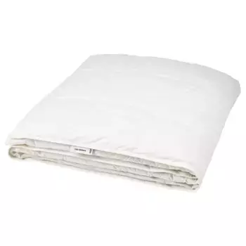 Двуспальное одеяло, белое, теплое, 240х220 см, FJLLBRCKA IKEA