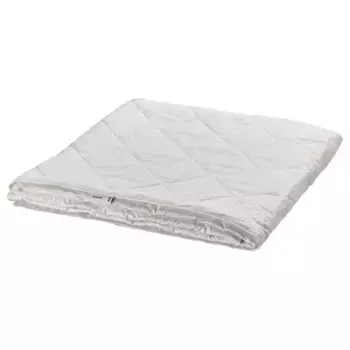 Двуспальное одеяло, белое, теплое, 240х220 см, MJUKDN IKEA