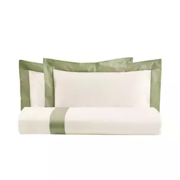 двуспальный пододеяльник из хлопковой фланели с атласной каймой - бриллиант Lisola, руппия