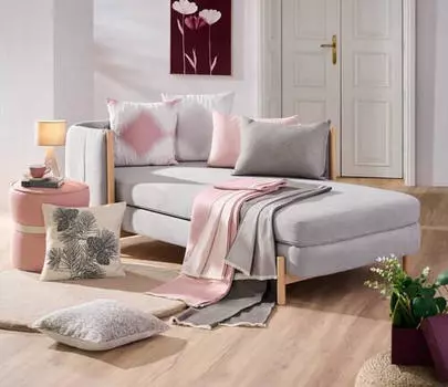 Двустороннее одеяло magda Novel, серый/темно-серый