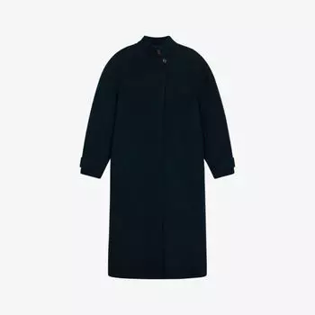 Двустороннее пальто Vancouver из смесовой шерсти Soeur, синий