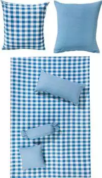 Двустороннее постельное белье 154018 2 шт. Erwin Mller, белый