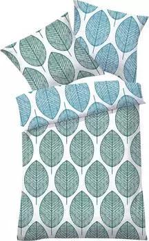 Двустороннее постельное белье 166457 2 шт. Dyckhoff, зеленый