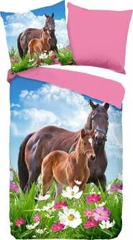 Двустороннее постельное белье 206319 2 шт. Good Morning, розовый