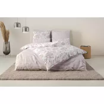 Двустороннее постельное белье andas «NORDBY», хлопковое постельное белье, скандинавский дизайн, размер от 135х200 см, цвет ros