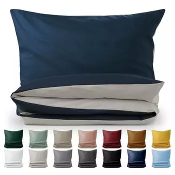 Двустороннее постельное белье Blumtal 155х200 - из дышащей ткани - приемлемо.