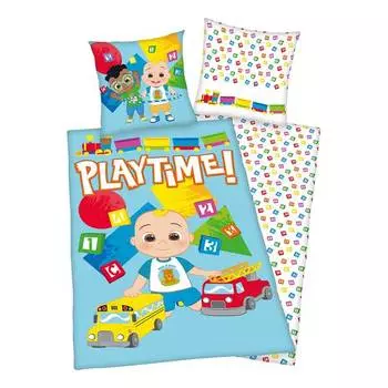 Двустороннее постельное белье cocomelon Herding, мультколор