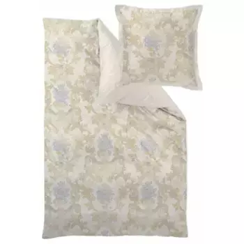 Двустороннее постельное белье Curt Bauer «Людовик XIV», с цветочными завитками, цвет antikgoldfarben