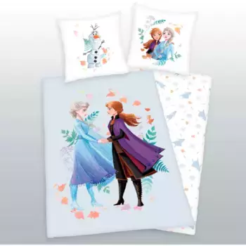 Двустороннее постельное белье Disney "Disney Frozen" с великолепным мотивом Frozen, цвет bunt