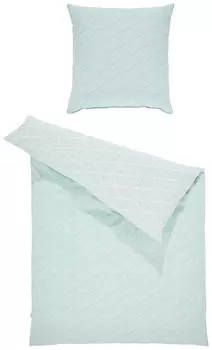 Двустороннее Постельное белье e-julien renforc Esprit, мятно-зеленый