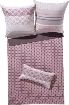 Двустороннее постельное белье Erwin Mller 143147 2-teilig, 155x1x220 см, фиолетовый