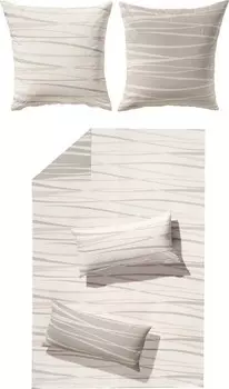 Двустороннее постельное белье Erwin Mller 165842 2-teilig, 200x1x200 см, бежевый