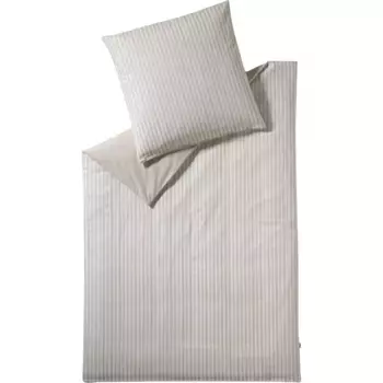 Двустороннее постельное белье Esprit «Елочка» с узором «елочка», цвет natur