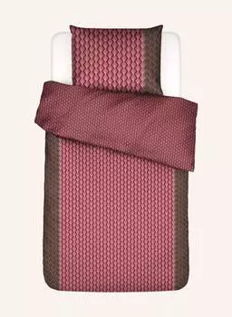 Двустороннее постельное белье Essenza, розовый