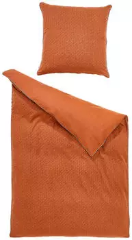 Двустороннее Постельное белье фланель scatter Esprit, кирпичный