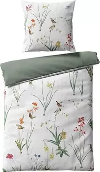 Двустороннее постельное белье Fleuresse 208553 2-teilig, 135x1x200 см, красочный