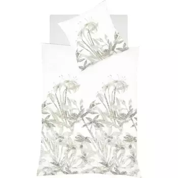 Двустороннее постельное белье fleuresse «Прованс Кассис», цвет leinen