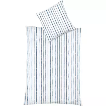 Двустороннее постельное белье fleuresse «Прованс Кассис», цвет blau