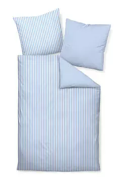 Двустороннее Постельное белье Giorgio Makosatin Janine, белый/пастельно-синий