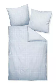 Двустороннее Постельное белье Giulietta Makosatin Janine, белый/светло-голубой