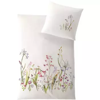 Двустороннее постельное белье Hefel» Тенденция размеров. 135x200 или 155x220 см", постельное белье из TENCEL, постельное белье с цветочным рисунком на молнии, цвет fleur