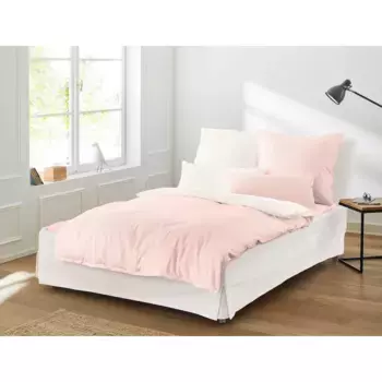 Двустороннее постельное белье Irisette «Linea», высококачественное постельное белье премиум-класса, цвет rose