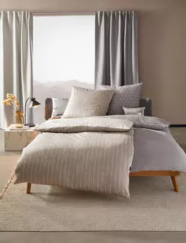 Двустороннее Постельное белье из сатина Dieter Knoll, бежевый