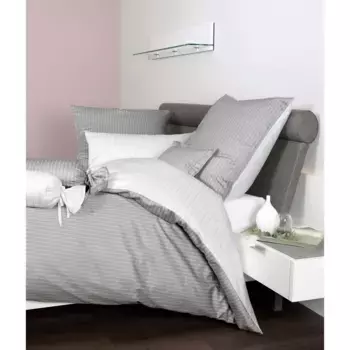 Двустороннее постельное белье Janine «modernclassic 3936/», на молнии, цвет vulkan