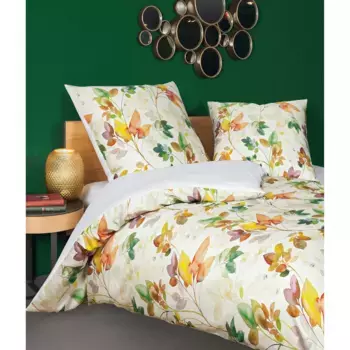 Двустороннее постельное белье Janine «современное искусство 42102», на молнии, цвет herbstlaub