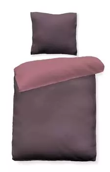 Двустороннее постельное белье Jilda-Tex 100% хлопок (Berry) 135 х 200 см Dero Textilien