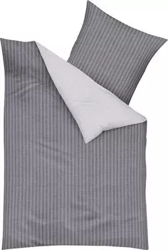 Двустороннее постельное белье kaeppel 116525 2-teilig, 135x1x200 см, серый