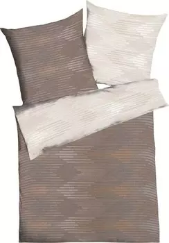 Двустороннее постельное белье kaeppel 206887 2-teilig, 135x1x200 см цвет nougat
