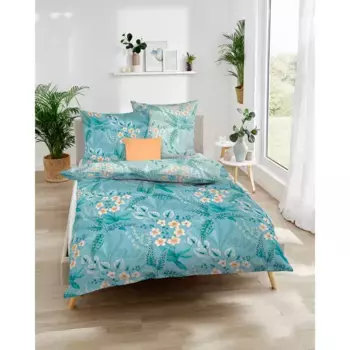 Двустороннее постельное белье Kaeppel «Фелия», цвет trkis