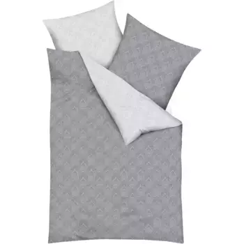 Двустороннее постельное белье Kaeppel «La Ville», цвет schiefer