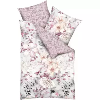 Двустороннее постельное белье Kaeppel «Зеленый сад» с цветочным узором