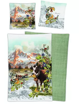 Двустороннее Постельное белье magic 8843 Irisette, мультиколор